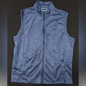 PGA Tour Navy Zip-Up Vest
